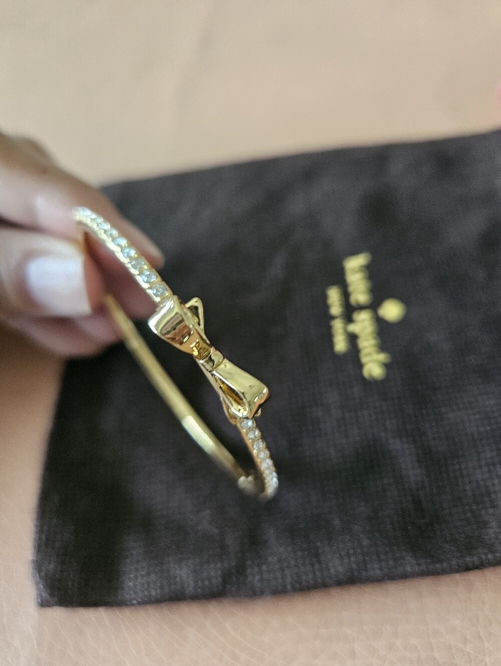 Kate Spade Love Notes Mini Bow Bracelet - Picture 6 of 6